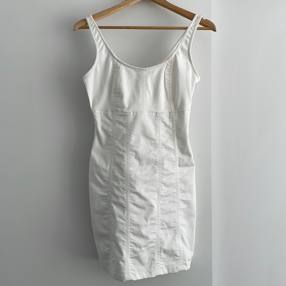 Off White Mini Dress